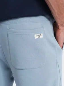 Pánske trendy tepláky svetlo modré