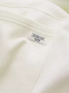 Pánske trendy tepláky krémové
