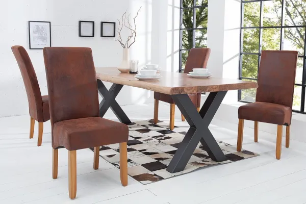 Chesterfield jedálenská stolička 2 ks DOLON Dekorhome