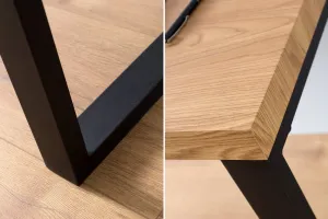 LuxD Písací stôl Jayden dub 120 cm