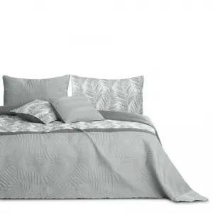 AmeliaHome Obojstranne prešívaný prehoz Bonaire 220x240 cm šedý, velikost 220x240