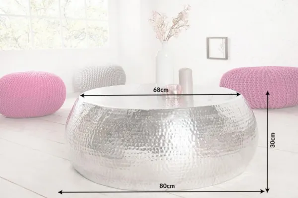 Konferenčný stolík SINIS Dekorhome 80 cm