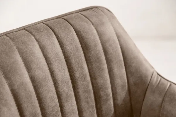 LuxD Dizajnová barová stolička Esmeralda vintage taupe
