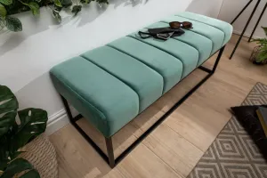 Lavica PELOPS Dekorhome Sivá