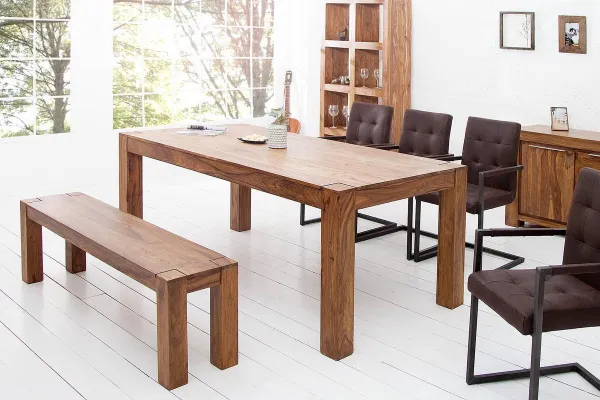 Jedálenská lavica BOREAS Dekorhome 140 cm