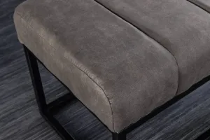 Lavica PELOPS Dekorhome Sivá