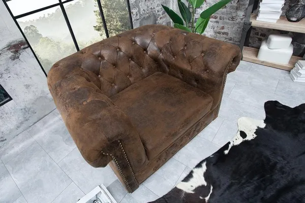 Chesterfield kreslo MIDAS Dekorhome