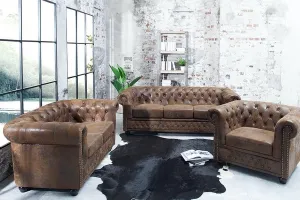 Chesterfield kreslo MIDAS Dekorhome