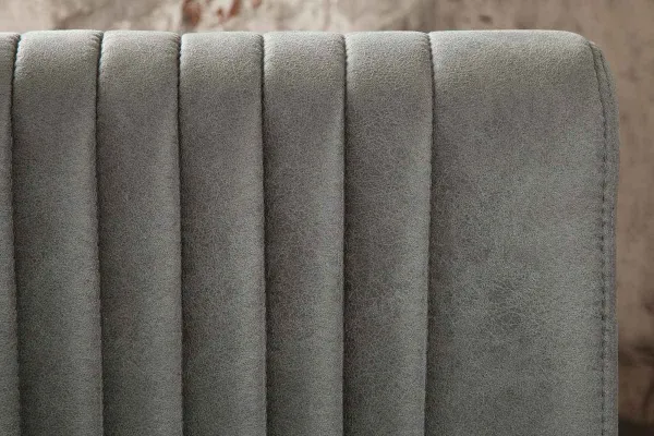 LuxD Dizajnová barová stolička Boss II antik sivá
