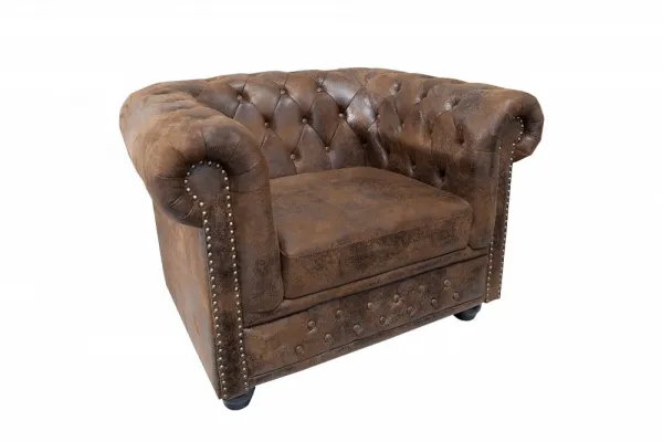 Chesterfield kreslo MIDAS Dekorhome
