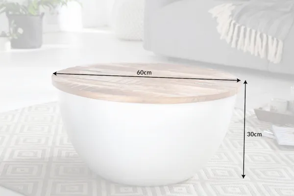 Konferenčný stolík FAETHON Dekorhome 60 cm