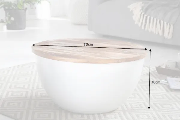 Konferenčný stolík FAETHON Dekorhome 60 cm
