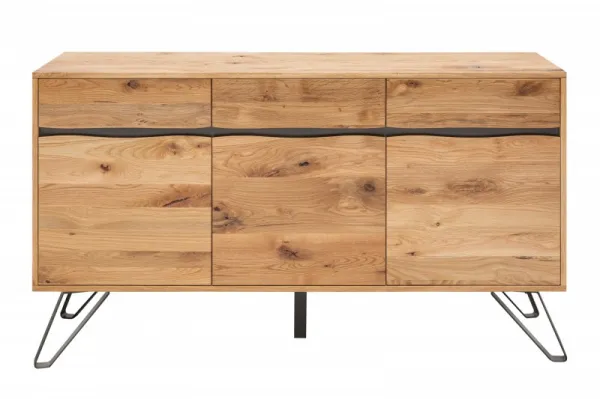 LuxD Dizajnová komoda Fringe, 160 cm, divý dub