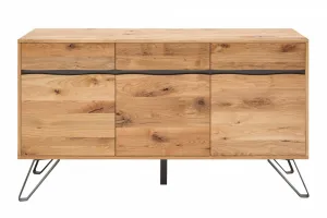 LuxD Dizajnová komoda Fringe, 160 cm, divý dub