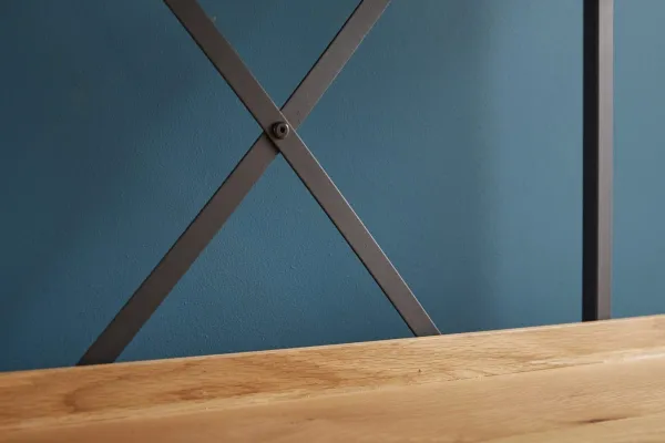 LuxD Dizajnový regál Unity 166 cm dub