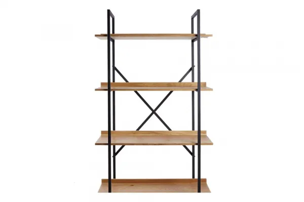LuxD Dizajnový regál Unity 166 cm dub