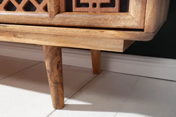 LuxD Dizajnová komoda Noelle 160 cm mango