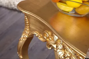 LuxD Luxusný toaletný stolík Veneto zlatý