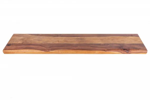Nástenná polica ATHAMÁS sheesham Dekorhome 80 cm