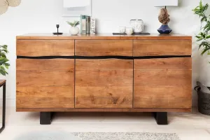 LuxD Dizajnová komoda Massive, 160 cm, akácia honey
