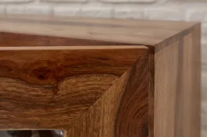 LuxD Vysoká komoda Argentinas 140 cm sheesham