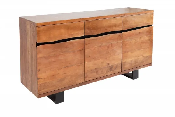LuxD Dizajnová komoda Massive, 160 cm, akácia honey