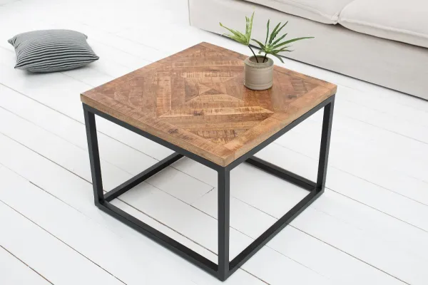 LuxD Odkladací stolík Allen Home 60 cm mango