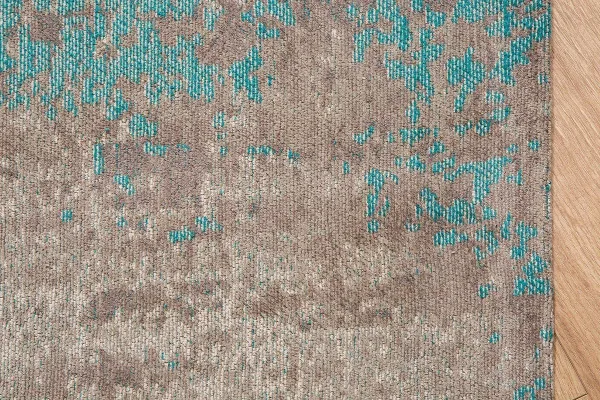 LuxD Dizajnový koberec Rowan 240x160 sivobéžový modrý