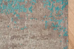 LuxD Dizajnový koberec Rowan 240x160 sivobéžový modrý