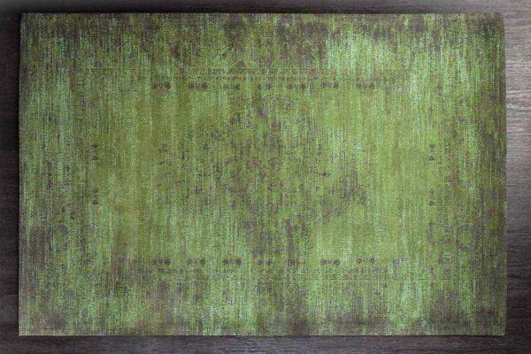 LuxD Dizajnový koberec Francis 240 x 160 cm smaragdovozelený