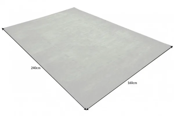 LuxD Dizajnový koberec Francis 240 x 160 cm smaragdovozelený