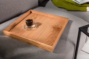 LuxD Dizajnový odkladací stolík Factor 40 cm dub