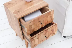 Nočný stolík KLEOPATRA Dekorhome Akácia