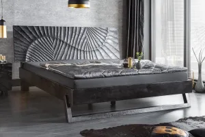 LuxD Štýlová posteľ Shayla 180 x 200 cm čierne mango