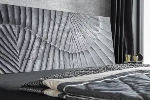 LuxD Štýlová posteľ Shayla 180 x 200 cm čierne mango