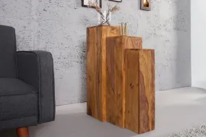 LuxD Set 3 stojanov Timber Honey
