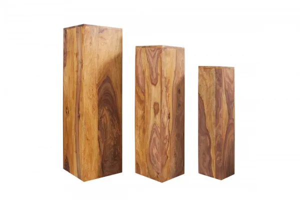 LuxD Set 3 stojanov Timber Honey