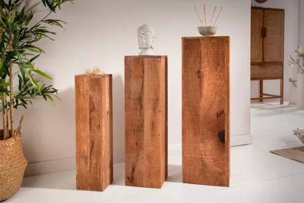 LuxD Set 3 stojanov Timber Honey