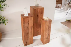 LuxD Set 3 stojanov Timber Honey