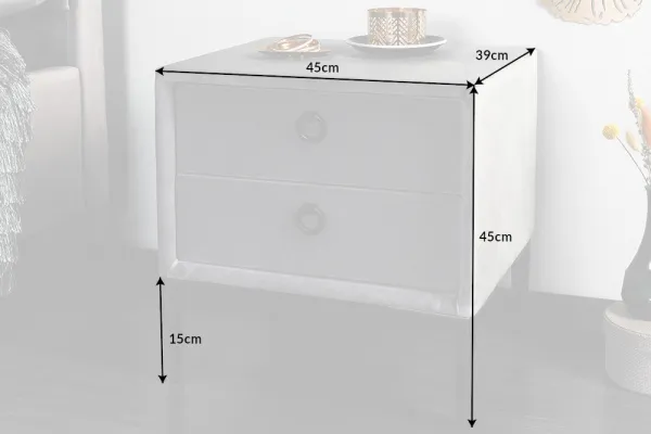 Nočný stolík GLAUKÉ Dekorhome