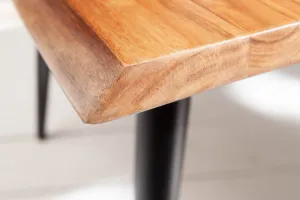 LuxD Dizajnový odkladací stolík Lorelei 60 cm akácia