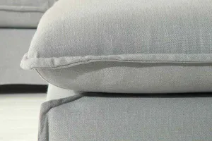 LuxD Dizajnová taburetka Eden 100 cm sivá