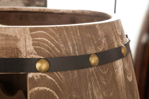 LuxD Regál na víno Reed 80 cm, prírodný