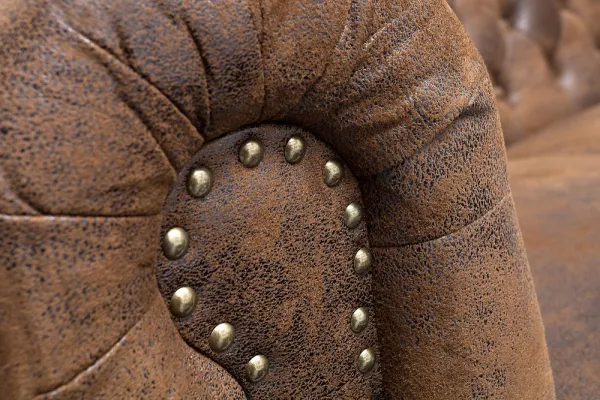 Chesterfield pohovka 2-miestna MIDAS Dekorhome