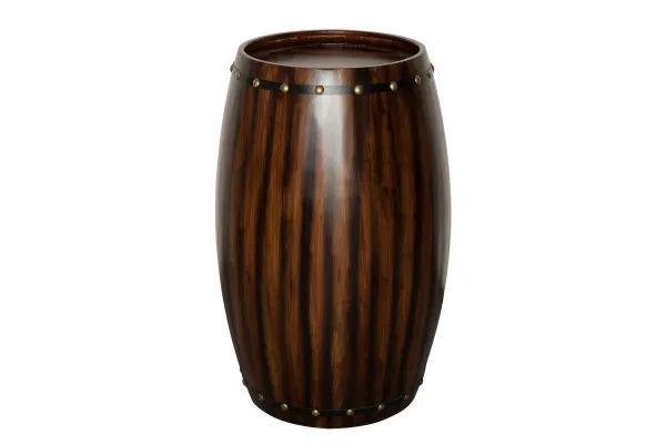 LuxD Regál na víno Reed 80 cm, kávový