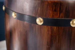 LuxD Regál na víno Winebar 97 cm hnedý