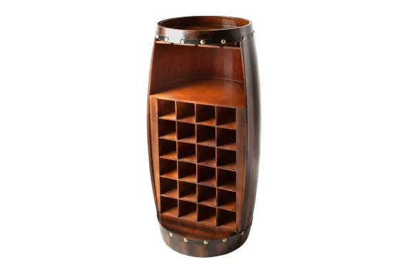 LuxD Regál na víno Winebar 97 cm hnedý