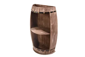 LuxD Regál na víno Winebar 79 cm prírodný