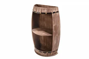 LuxD Regál na víno Winebar 79 cm prírodný