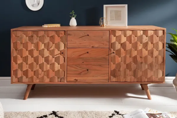 LuxD Dizajnová komoda Kamryn 145 cm